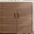 
                  
                    Austin Stainless SLIM 72" American Black Walnut Bathroom Vanity, Double Sink
                  
                
