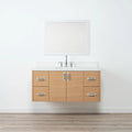 
                  
                    Ashbury SLIM 48" Wall Mount Natural White Oak Bathroom Vanity Teodor Bathroom Vanity Canada
                  
                
