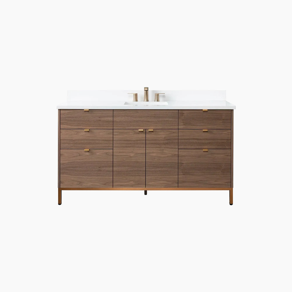 
                  
                    Austin 60" American Black Walnut Bathroom Vanity
                  
                