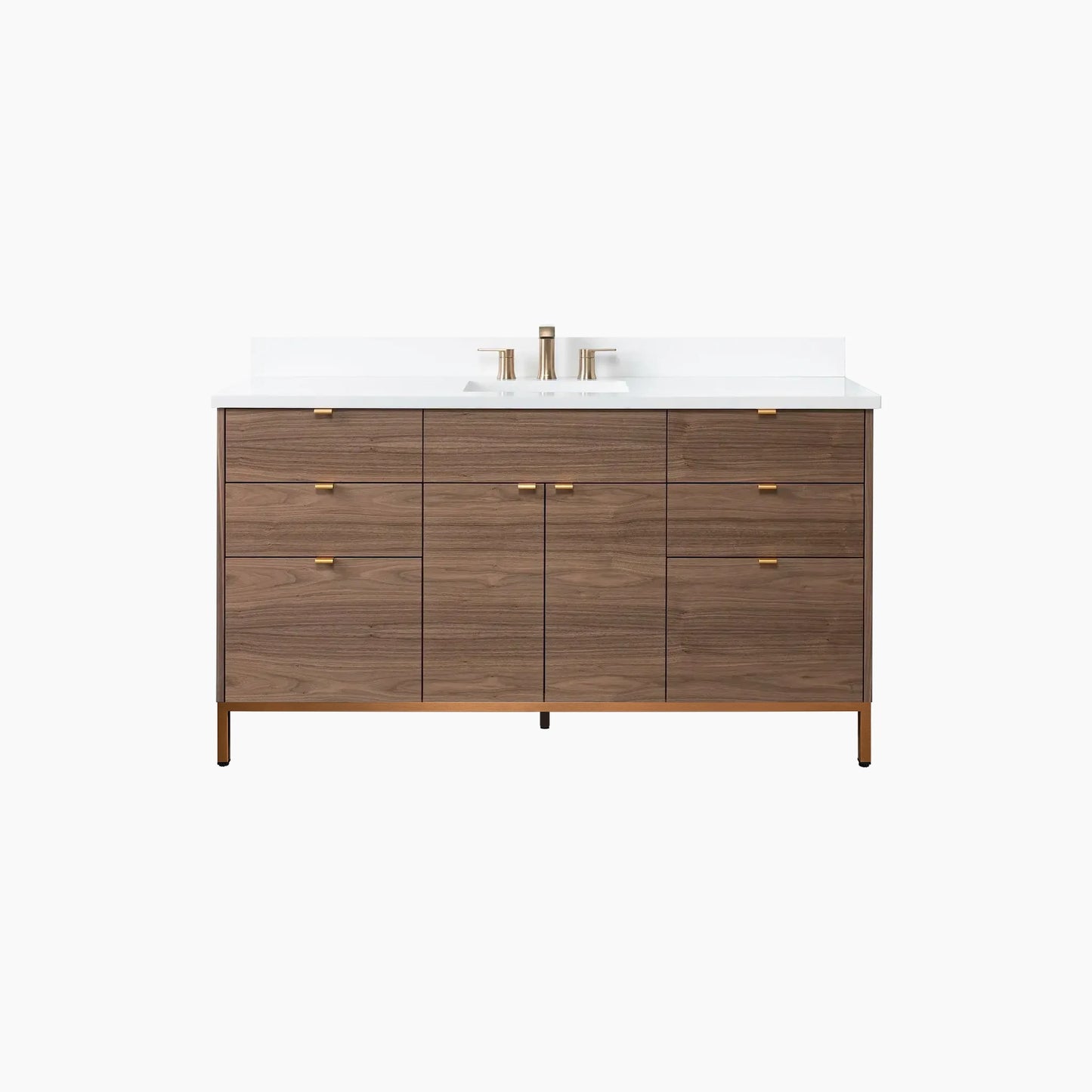 
                  
                    Austin 60" American Black Walnut Bathroom Vanity
                  
                