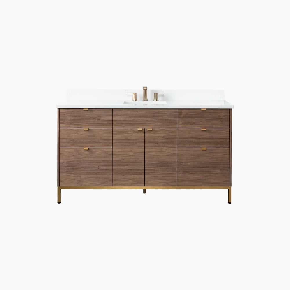 
                  
                    Austin 60" American Black Walnut Bathroom Vanity
                  
                