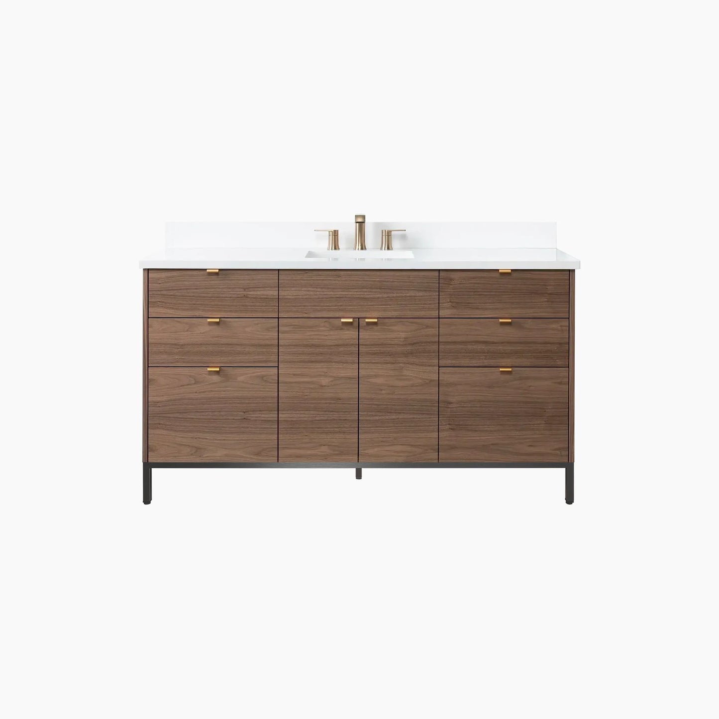 
                  
                    Austin 60" American Black Walnut Bathroom Vanity
                  
                