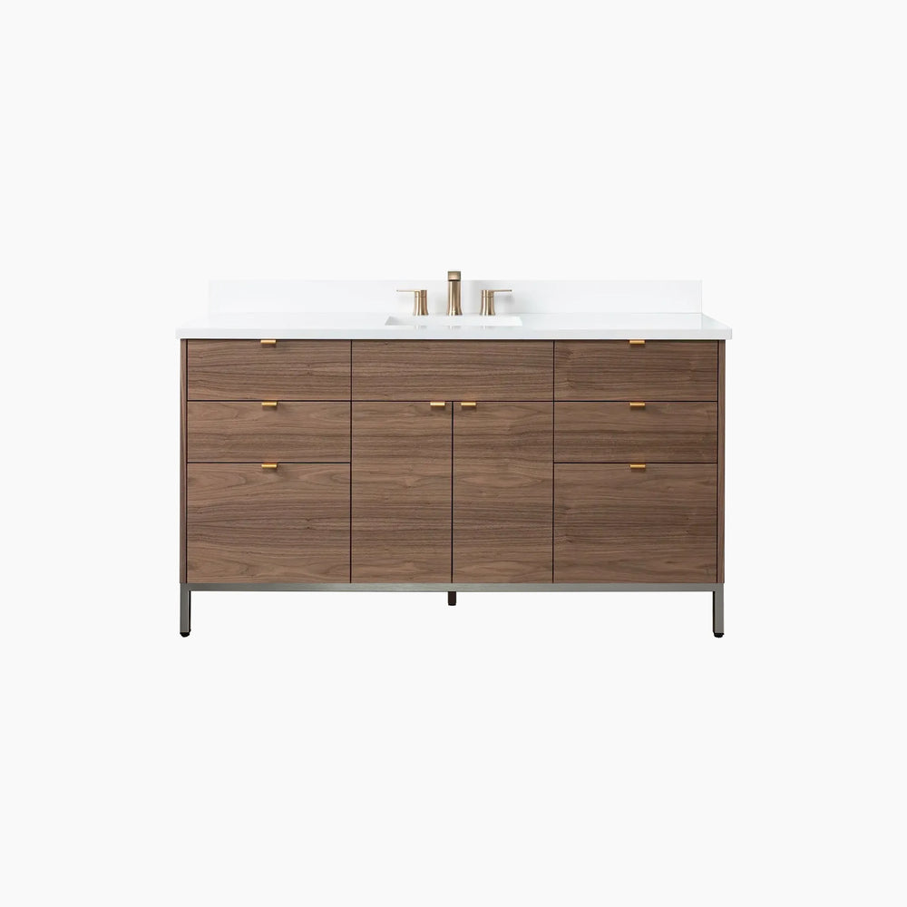 
                  
                    Austin 60" American Black Walnut Bathroom Vanity
                  
                