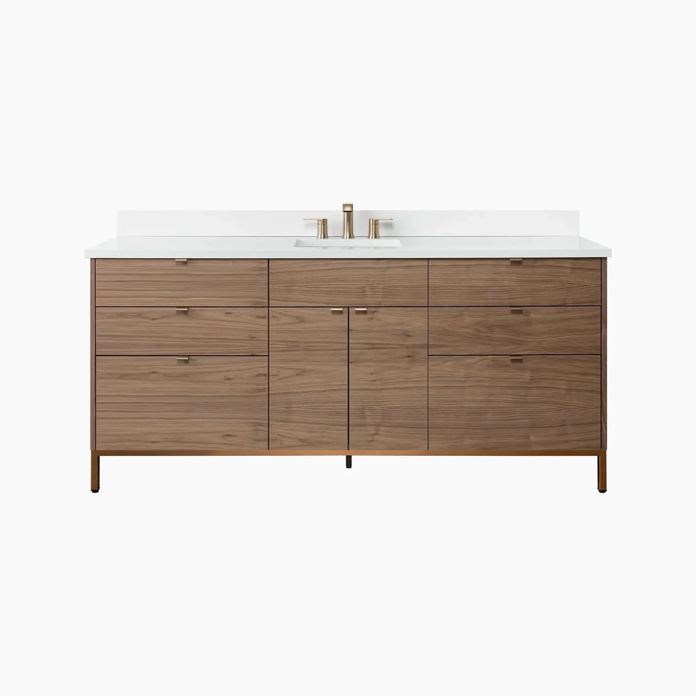 
                  
                    Austin 72" American Black Walnut Bathroom Vanity
                  
                