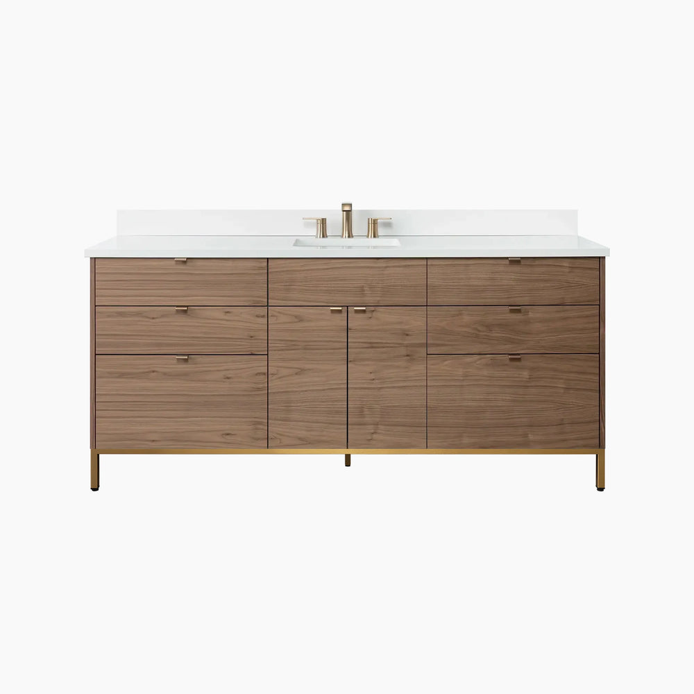 
                  
                    Austin 72" American Black Walnut Bathroom Vanity
                  
                