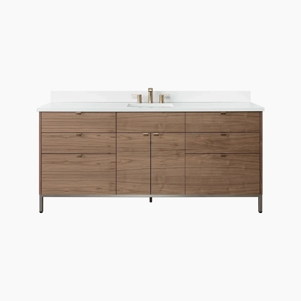 
                  
                    Austin 72" American Black Walnut Bathroom Vanity
                  
                