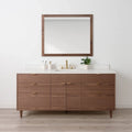 
                  
                    Austin SLIM Stainless 72" American Black Walnut Bathroom Vanity Teodor Bathroom Vanity Canada
                  
                