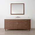 
                  
                    Austin SLIM Stainless 72" American Black Walnut Bathroom Vanity Teodor Bathroom Vanity Canada
                  
                