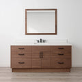 
                  
                    Austin SLIM Stainless 72" American Black Walnut Bathroom Vanity Teodor Bathroom Vanity Canada
                  
                