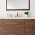 
                  
                    Austin SLIM Stainless 72" American Black Walnut Bathroom Vanity Teodor Bathroom Vanity Canada
                  
                