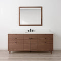 
                  
                    Austin SLIM Stainless 72" American Black Walnut Bathroom Vanity Teodor Bathroom Vanity Canada
                  
                
