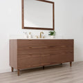 
                  
                    Austin SLIM Stainless 72" American Black Walnut Bathroom Vanity Teodor Bathroom Vanity Canada
                  
                