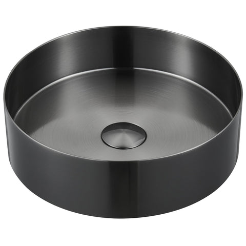 Round Stainless Steel Vessel Sink