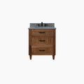 
                  
                    Bridgeport SLIM 30" American Black Walnut Bathroom Vanity - All Drawers Teodor Bathroom Vanity Canada
                  
                