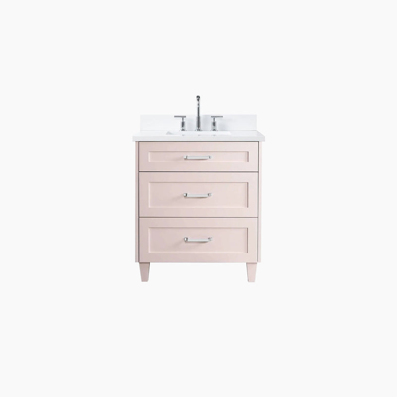 Bridgeport 30" Champagne Pink Bathroom Vanity