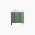 
                  
                    Bridgeport SLIM 36" Sage Green Bathroom Vanity, Left Sink Teodor Bathroom Vanity Canada
                  
                