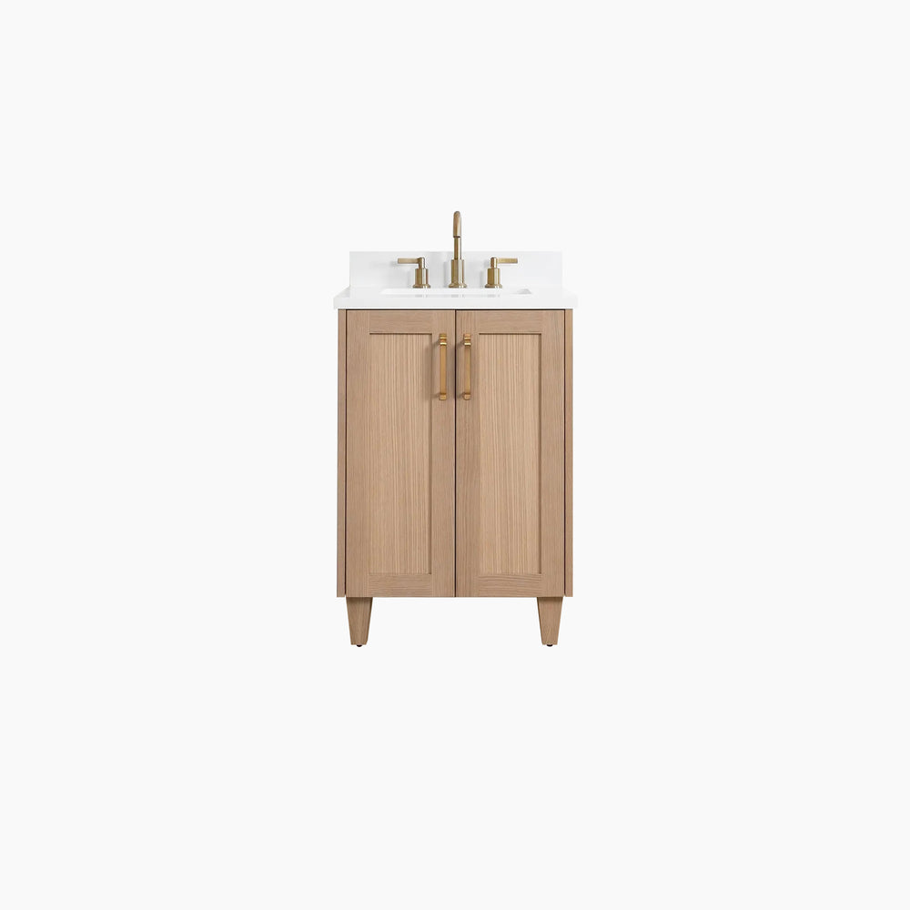 
                  
                    Bridgeport SLIM 24" White Oak Bathroom Vanity
                  
                