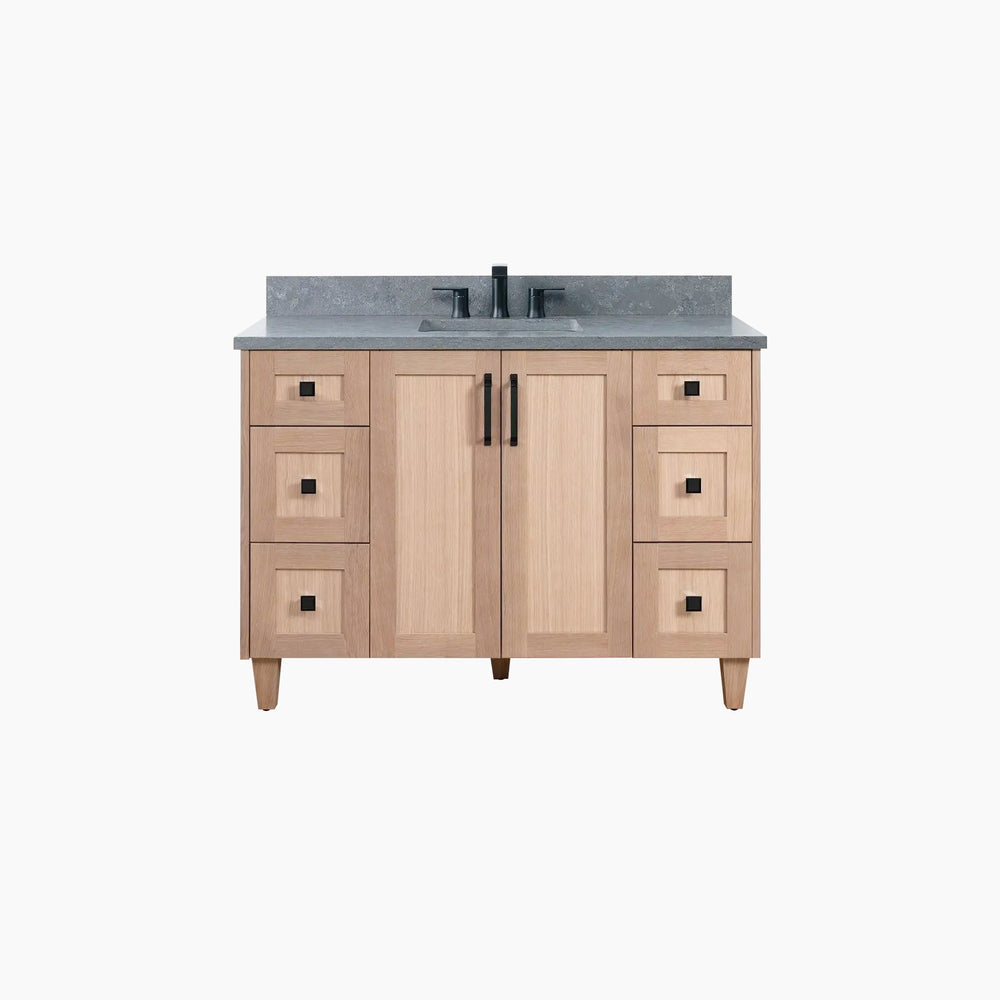 
                  
                    Bridgeport SLIM 48" White Oak Bathroom Vanity
                  
                