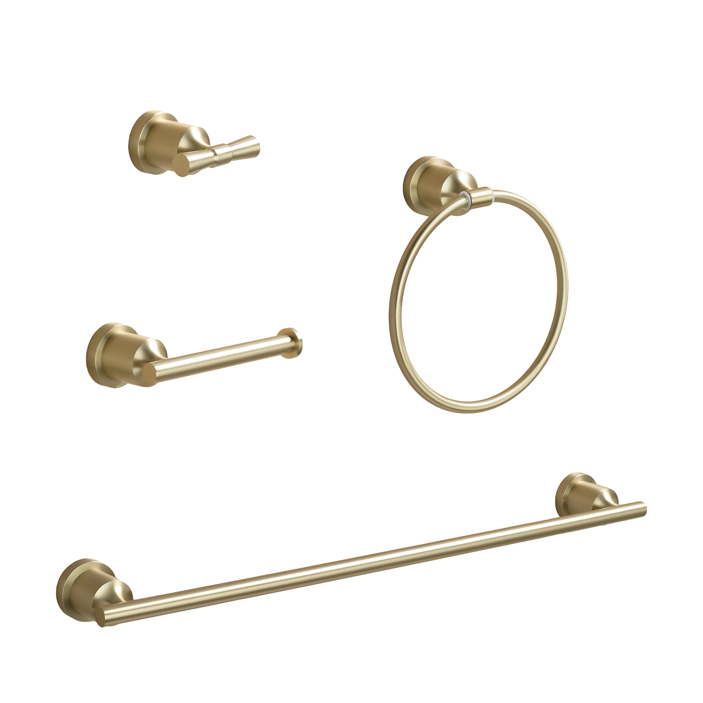 Beckett 4-Piece Bathroom Accessory Set