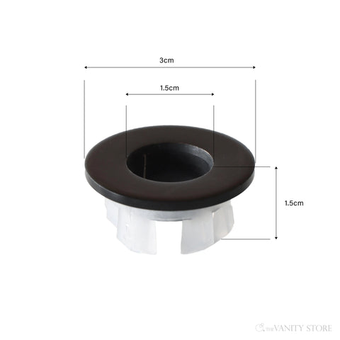 Black Overflow Cover