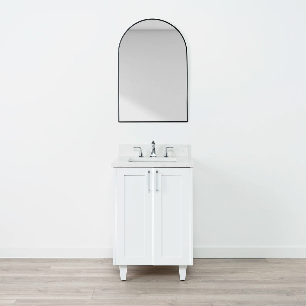 
                  
                    Bridgeport 24" Satin White Bathroom Vanity
                  
                