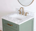 
                  
                    Bridgeport SLIM 24" Sage Green Bathroom Vanity - All Drawers Teodor Bathroom Vanity Canada
                  
                