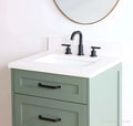 
                  
                    Bridgeport SLIM 24" Sage Green Bathroom Vanity - All Drawers Teodor Bathroom Vanity Canada
                  
                