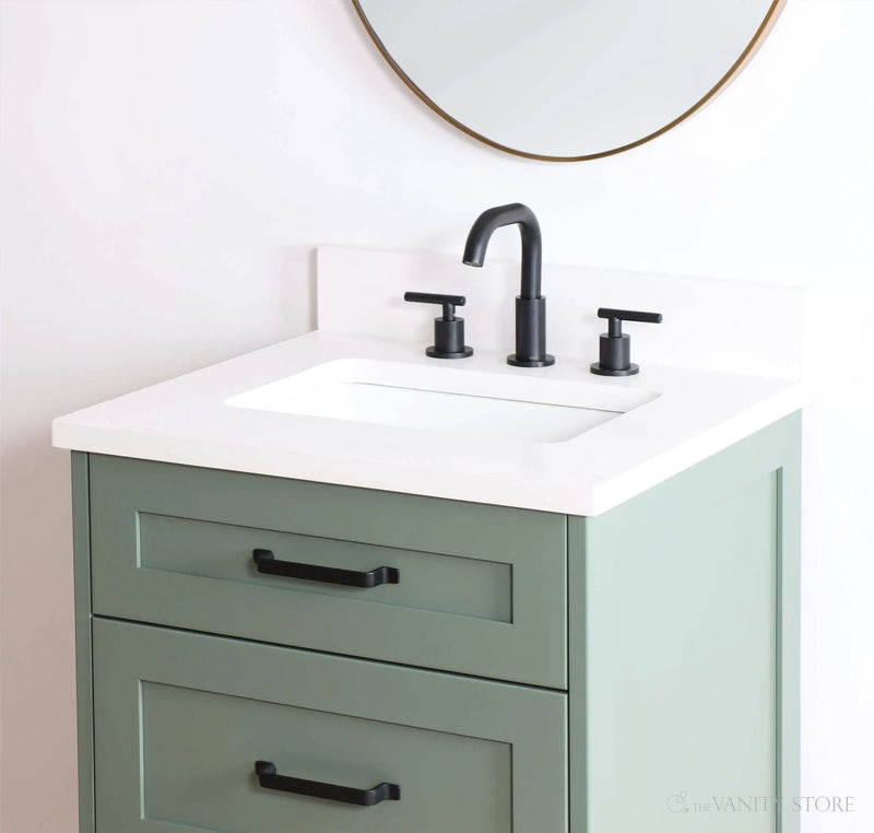 Bridgeport 24" Sage Green Bathroom Vanity