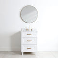 
                  
                    Bridgeport 24", Teodor® Satin White Vanity Teodor
                  
                
