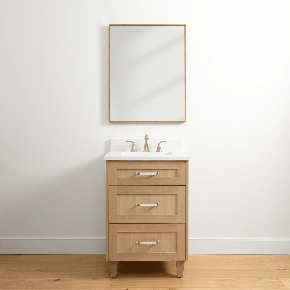 Bridgeport 24", Teodor® White Oak Vanity Teodor Bathroom VanityCanada
