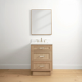 
                  
                    Bridgeport 24" White Oak Bathroom Vanity - All Drawers
                  
                