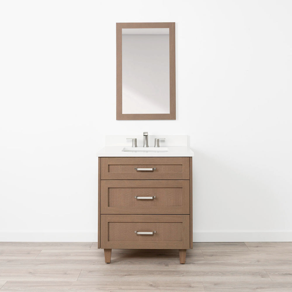 
                  
                    Bridgeport 30" Almond Coast Bathroom Vanity - All Drawers
                  
                