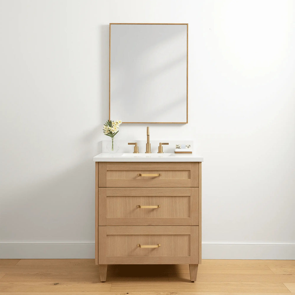 
                  
                    Bridgeport 30", Teodor® White Oak Vanity Teodor Bathroom VanityCanada
                  
                