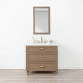 
                  
                    Bridgeport SLIM 36" Almond Coast Bathroom Vanity - All Drawers Teodor Bathroom Vanity Canada
                  
                