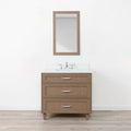 
                  
                    Bridgeport SLIM 36" Almond Coast Bathroom Vanity - All Drawers Teodor Bathroom Vanity Canada
                  
                