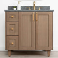 
                  
                    Bridgeport SLIM 36" Almond Coast Bathroom Vanity, Right Sink Teodor Bathroom Vanity Canada
                  
                