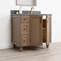 
                  
                    Bridgeport SLIM 36" Almond Coast Bathroom Vanity, Right Sink Teodor Bathroom Vanity Canada
                  
                