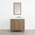 
                  
                    Bridgeport SLIM 36" Almond Coast Bathroom Vanity, Right Sink Teodor Bathroom Vanity Canada
                  
                
