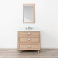 
                  
                    Bridgeport SLIM 36" White Oak Bathroom Vanity - All Drawers Teodor Bathroom Vanity Canada
                  
                