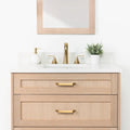 
                  
                    Bridgeport SLIM 36" White Oak Bathroom Vanity - All Drawers Teodor Bathroom Vanity Canada
                  
                