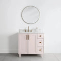
                  
                    Bridgeport 36", Teodor® Champagne Pink Vanity, Left Sink Teodor Bathroom VanityCanada
                  
                