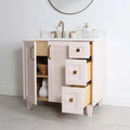 
                  
                    Bridgeport SLIM 36" Champagne Pink Bathroom Vanity, Left Sink Teodor Bathroom Vanity Canada
                  
                