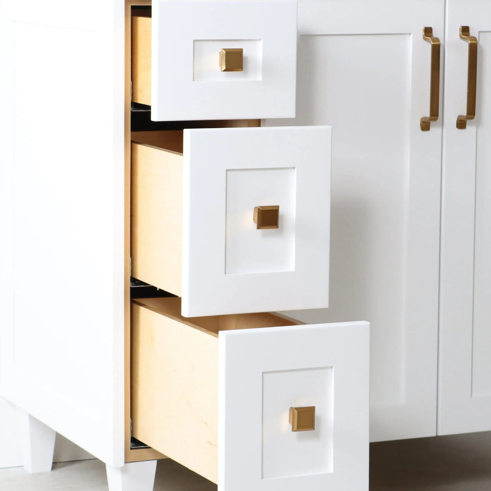 
                  
                    Bridgeport 36" Satin White Bathroom Vanity, Right Sink
                  
                