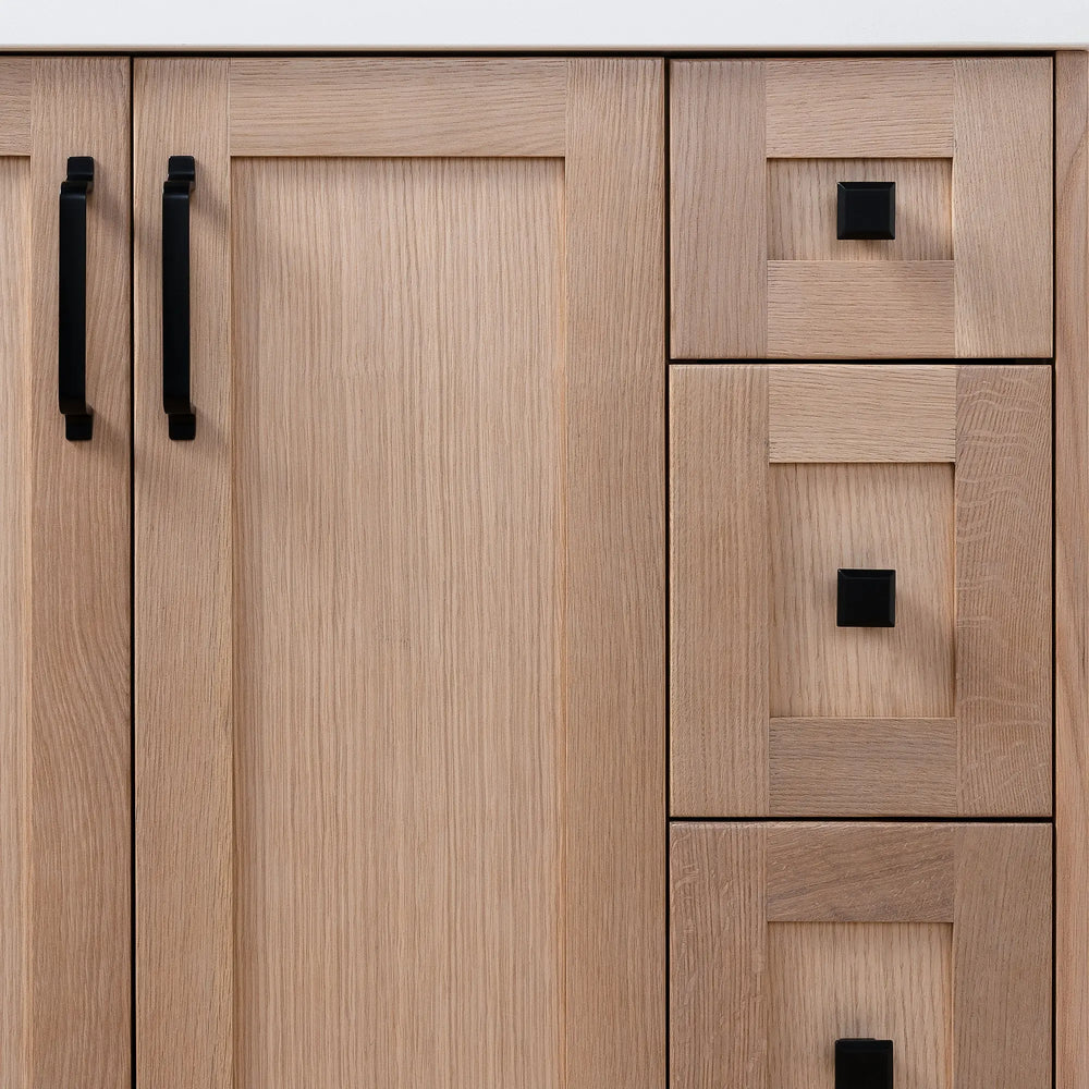 
                  
                    Bridgeport 36", Teodor® White Oak Vanity, Left Sink Teodor Bathroom VanityCanada
                  
                