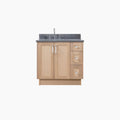 
                  
                    Bridgeport 36" White Oak Bathroom Vanity, Left Sink
                  
                