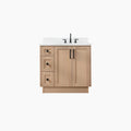 
                  
                    Bridgeport SLIM 36" White Oak Bathroom Vanity, Right Sink
                  
                
