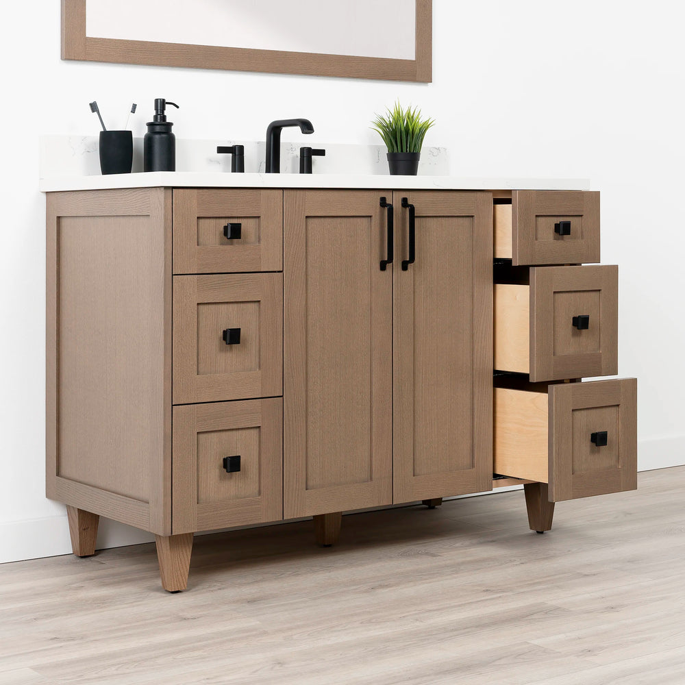 
                  
                    Bridgeport 48" Almond Coast Bathroom Vanity
                  
                