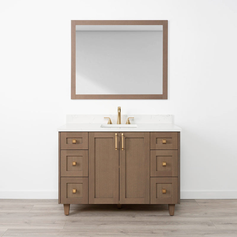 Bridgeport 48" Almond Coast Bathroom Vanity