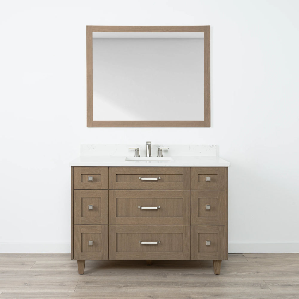 
                  
                    Bridgeport 48" Almond Coast Bathroom Vanity - All Drawers
                  
                