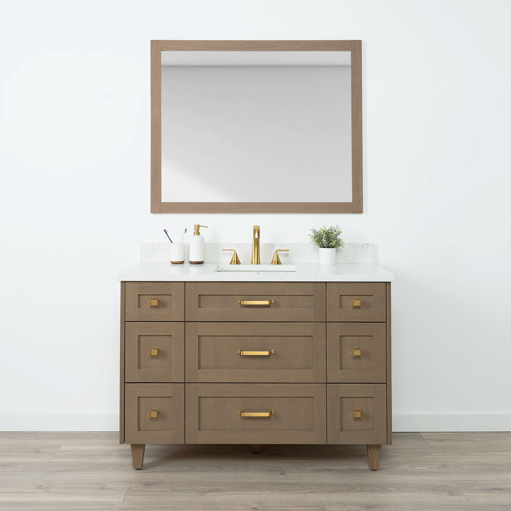 
                  
                    Bridgeport 48" Almond Coast Bathroom Vanity - All Drawers
                  
                